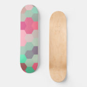Hexagon colour, skateboard (Vorderseite)