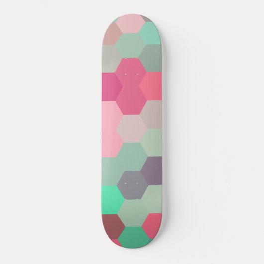 Hexagon colour,  skateboard (Vorderseite)
