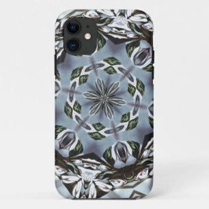 Hexagon des Dschungel-Blätter und der tropischen Case-Mate iPhone Hülle