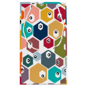 Hexagon Eyeballs Kleine Geschenktüte (Rückseite)
