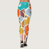 Hexagon Eyeballs Leggings (Rückseite)