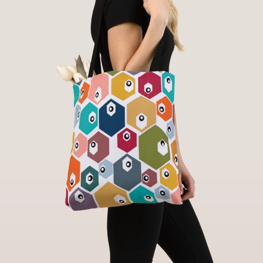 Hexagon Eyeballs Tasche (Von Nahem)