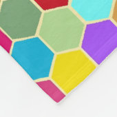 Hexagon Fleecedecke (Ecke)