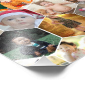 Hexagon Foto Collage (Ecke)