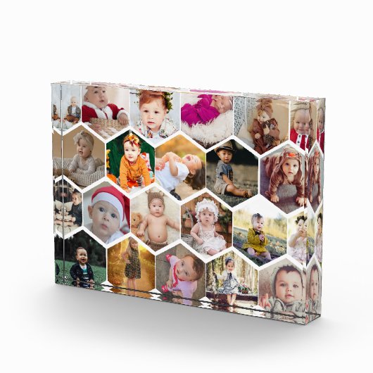 Hexagon Foto Collage (Rechts)