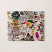 Hexagon Foto Collage Puzzle (Horizontal)