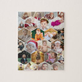 Hexagon Foto Collage Puzzle