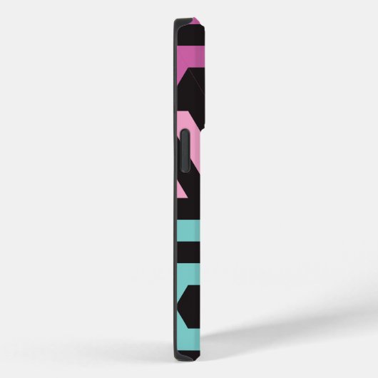 Hexagon Geometric Muster Case-Mate iPhone Hülle (Rückseite / Rechts)