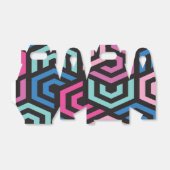 Hexagon Geometric Muster Geschenkschachtel (Ungefaltet)