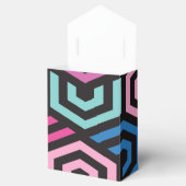 Hexagon Geometric Muster Geschenkschachtel (Geöffnet)