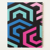 Hexagon Geometric Muster Planer (Rückseite)