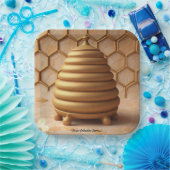"Hexagon Harmony" Pappteller (Party)