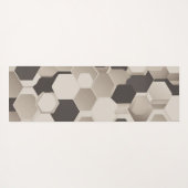 Hexagon Harmony Yoga Mat Yogamatte (Rückseite (Horizontal))