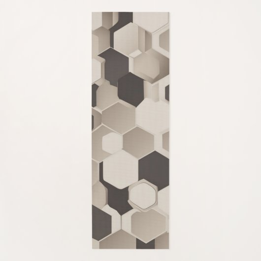 Hexagon Harmony Yoga Mat Yogamatte (Vorderseite)