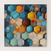 Hexagon-Impressionen Puzzle (Horizontal)