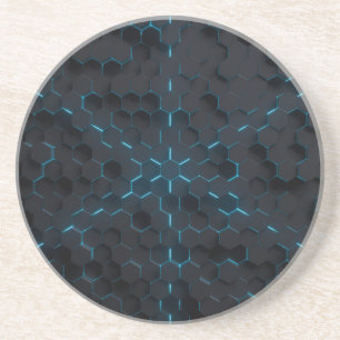 Hexagon Landscape Getränkeuntersetzer