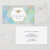 Hexagon-Logo Visitenkarte (Vorne/Hinten)