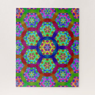 Hexagon Mandala Design 1.11.23.1 Puzzle