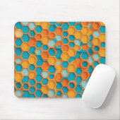 Hexagon modern mousepad (Mit Mouse)