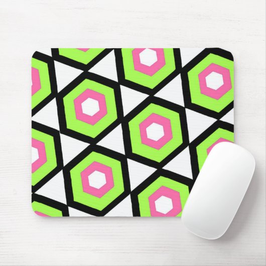 Hexagon Mousepad (Mit Mouse)