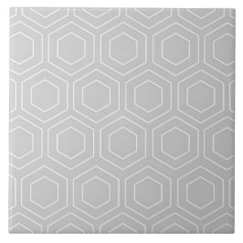 Hexagon Muster Grau und Weiß Moderne Keramik Tile Fliese