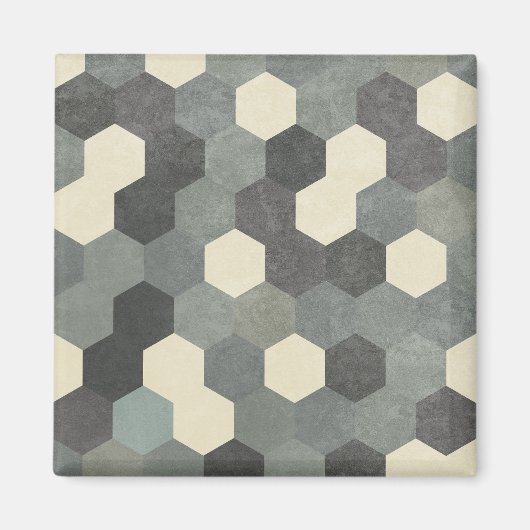 Hexagon Pattern Magnet (Vorne)