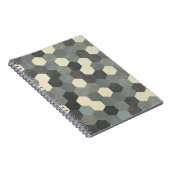 Hexagon Pattern Notizblock (Rechte Seite)