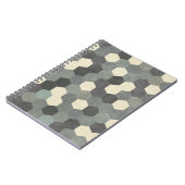 Hexagon Pattern Notizblock (Linke Seite)