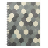 Hexagon Pattern Notizblock (Vorderseite)