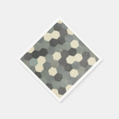 Hexagon Pattern Serviette (Ecke)