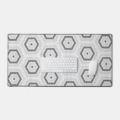 Hexagon Penny Tile Hex Tile Muster Schreibtischunterlage (Tastatur & Maus)