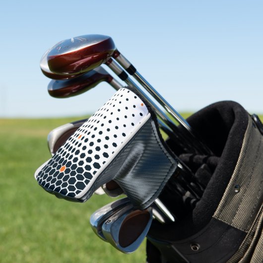 Hexagon Polka Putter Golf Head Cover Golf Headcover (In Situ)