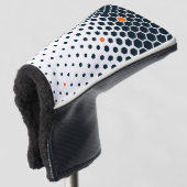 Hexagon Polka Putter Golf Head Cover Headcover (3/4 Vorderseite)