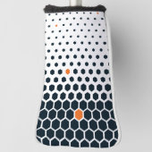 Hexagon Polka Putter Golf Head Cover Headcover (Rotieren 90)