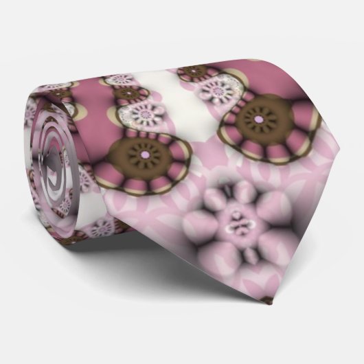 Hexagon PsyGeo Neck Tie Krawatte (Gerollt)