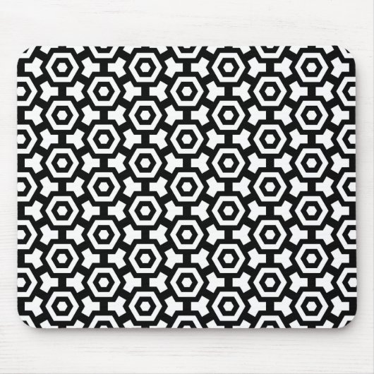 Hexagon Rings Mousepad (Vorne)