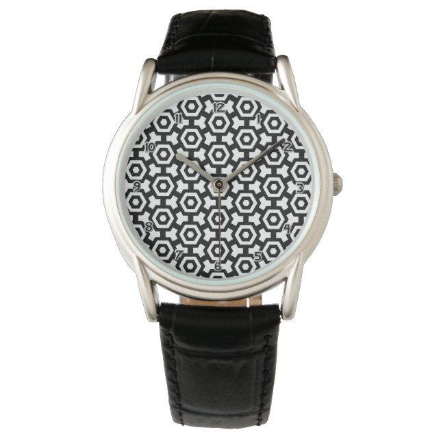 Hexagon Rings Watch Armbanduhr (Vorderseite)
