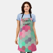 Hexagon  schürze (Getragen)