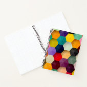 Hexagon-Spiralheft Notizblock (Innenseite)