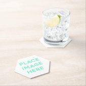 Hexagon-Untersetzer Untersetzer (Vor Ort)