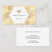 Hexagon Visitenkarte (Vorne/Hinten)