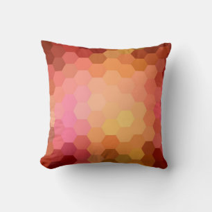 Hexagon Zickzack Muster 2 Kissen
