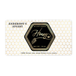 Hexagon-Zweig-Goldkleber