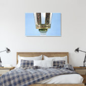 Hexagonale Leinwanddruck (Insitu (Schlafzimmer))