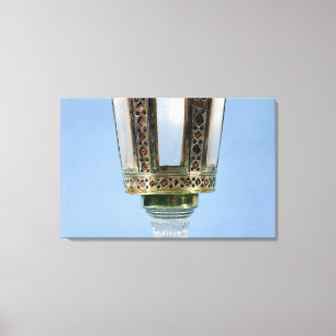 Hexagonale Leinwanddruck