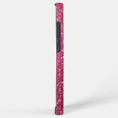 Hexagonaler Glitzer Rainbow Gradient Samsung Galaxy Hülle (Rechte Seite)