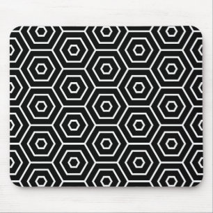 Hexagone masern geometrisches Muster Mousepad