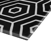 Hexagone masern geometrisches Muster Schneidebrett (Ecke)