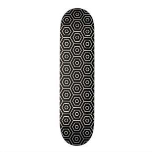 Hexagone masern geometrisches Muster Skateboard