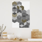 Hexagons haben gesegnet poster (Küche)